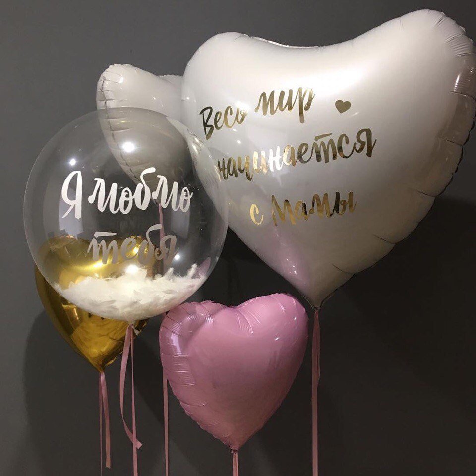 Шары в подарок на день рождения