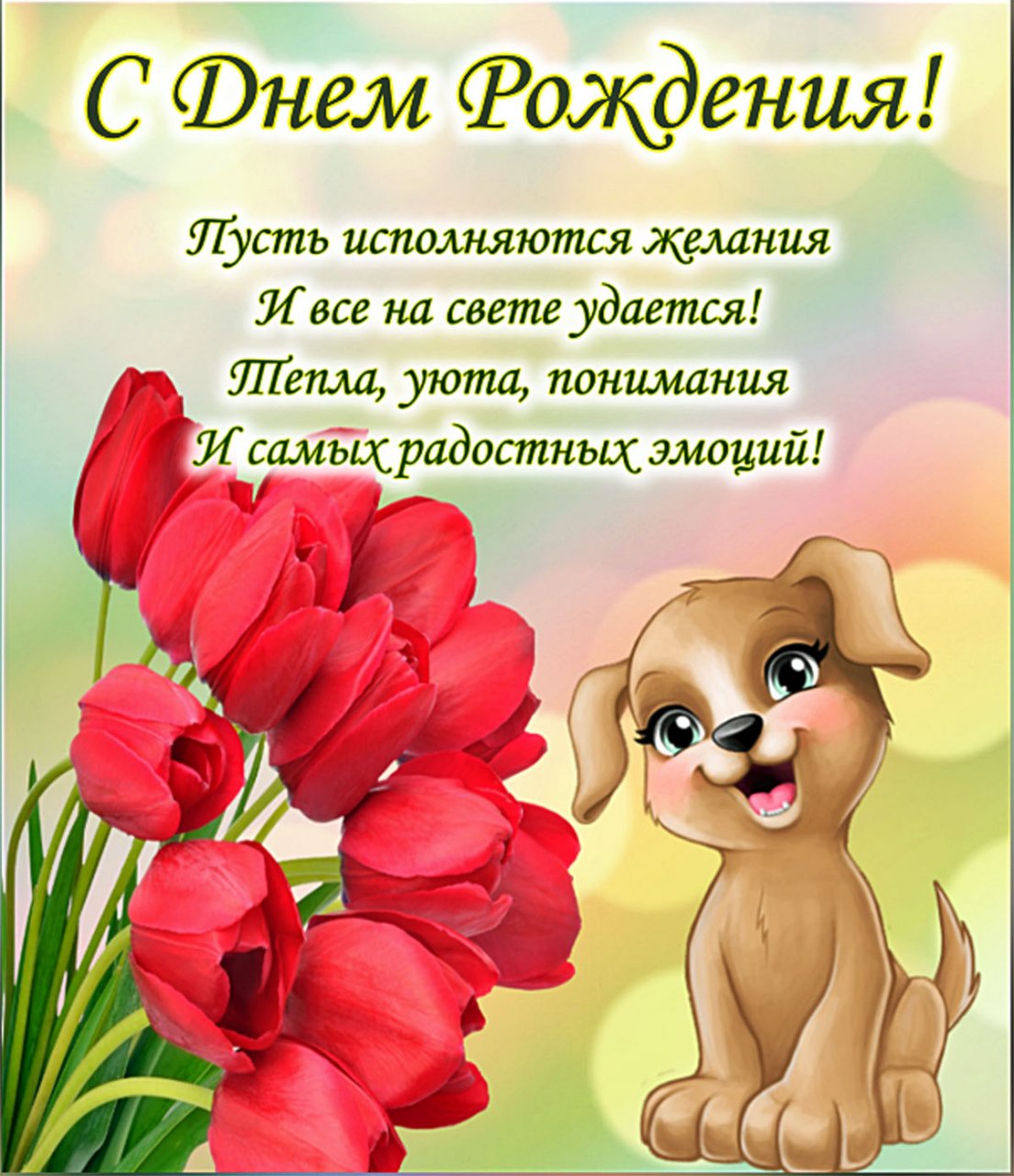 С днем рождения