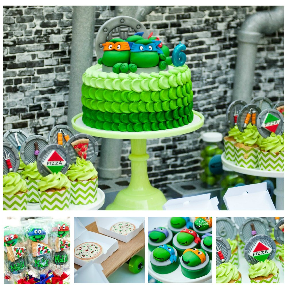 Кэнди бар в стиле черепашек ниндзя