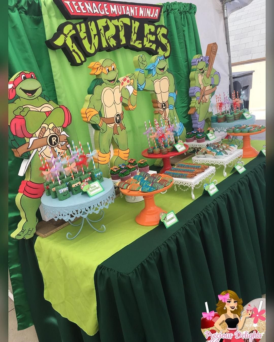 Кэнди бар в стиле черепашек ниндзя