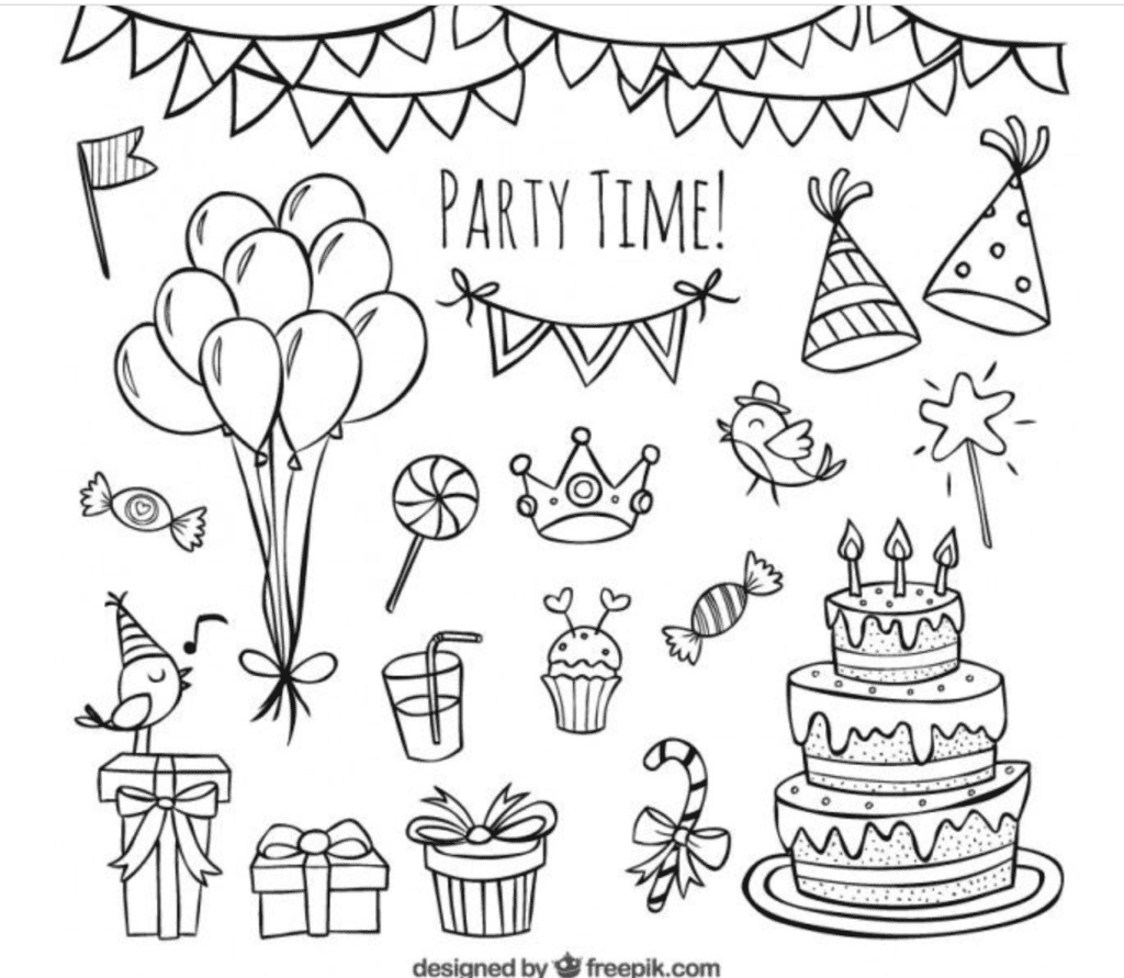 Идеи для открыток на день рождения рисунок