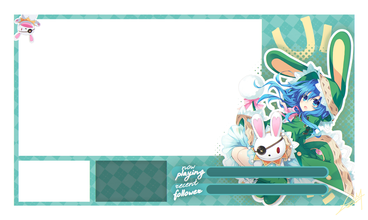 Рамка в стиле аниме