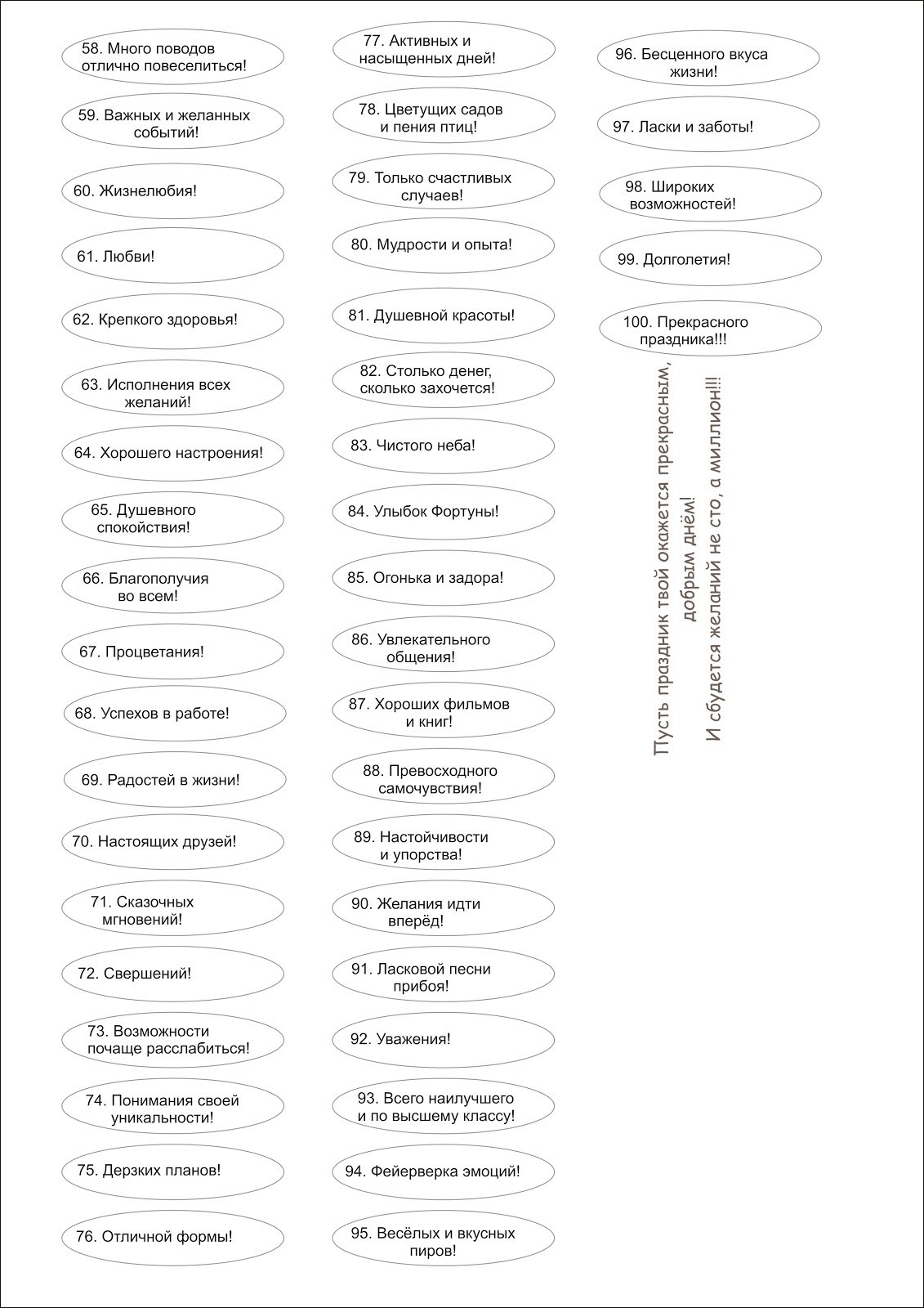 Альбом с пожеланиями на день рождения