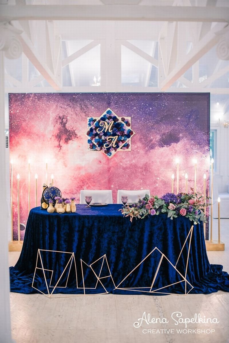 Свадебная арка в стиле лофт