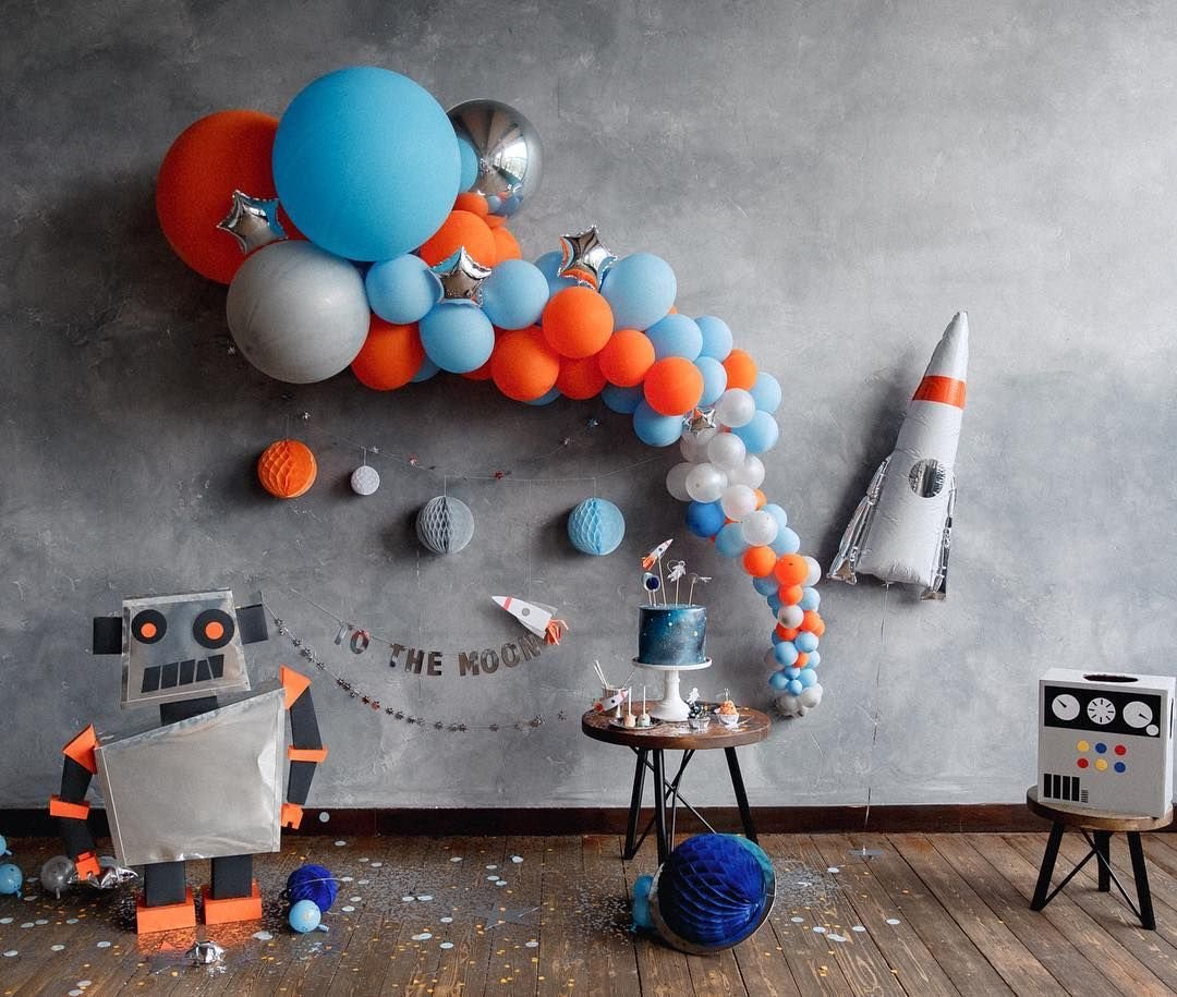 Фотозона космос в детском саду