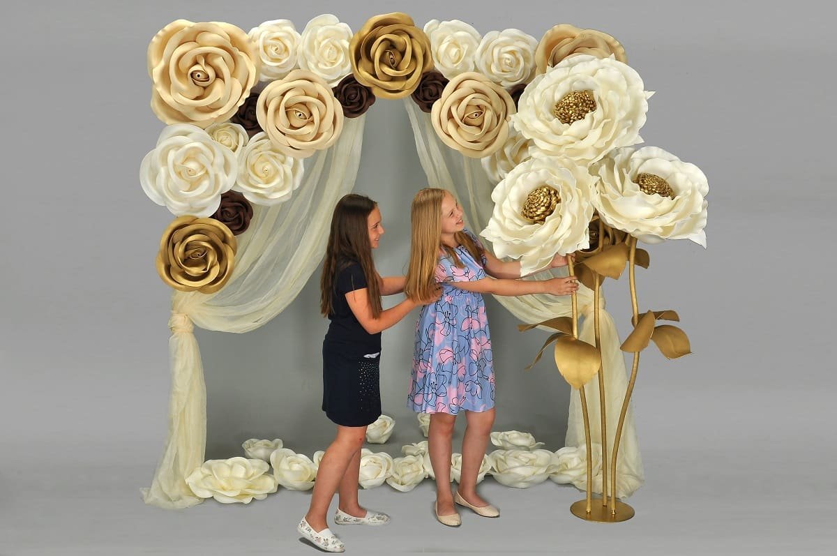 Фотозона для цветов