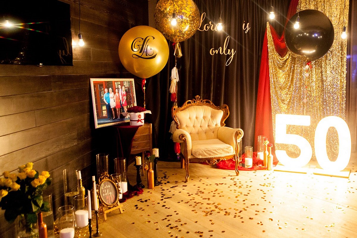 Фотозона на юбилей