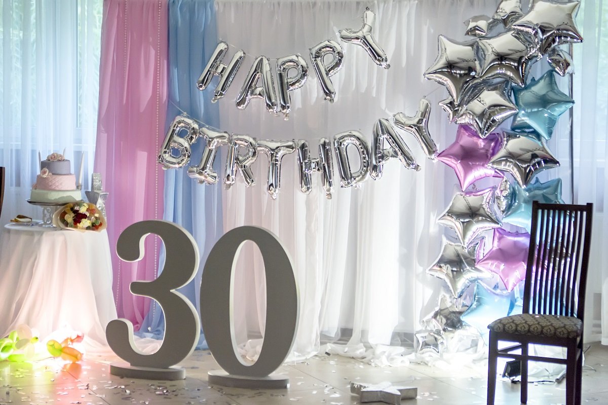 Фотозоны на юбилей своими руками