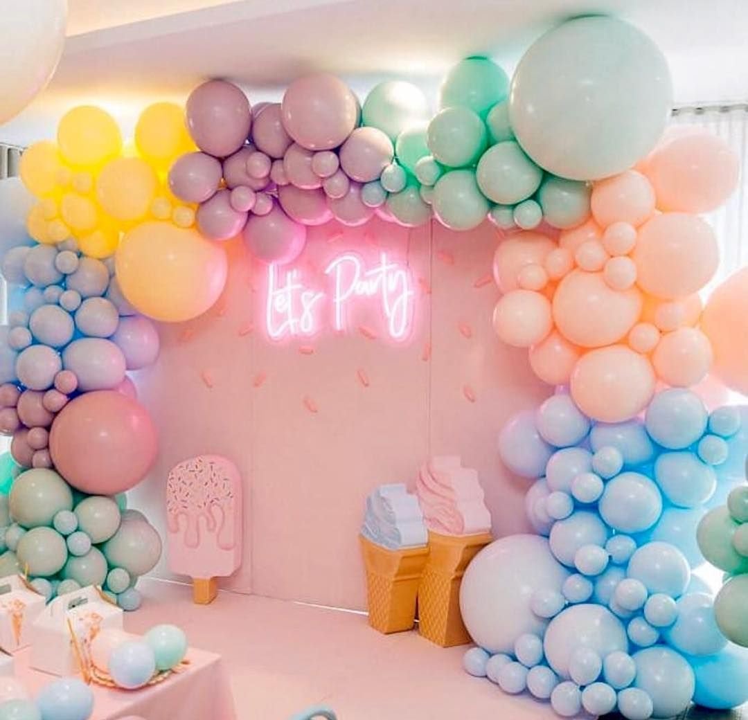 Фотозона с шарами