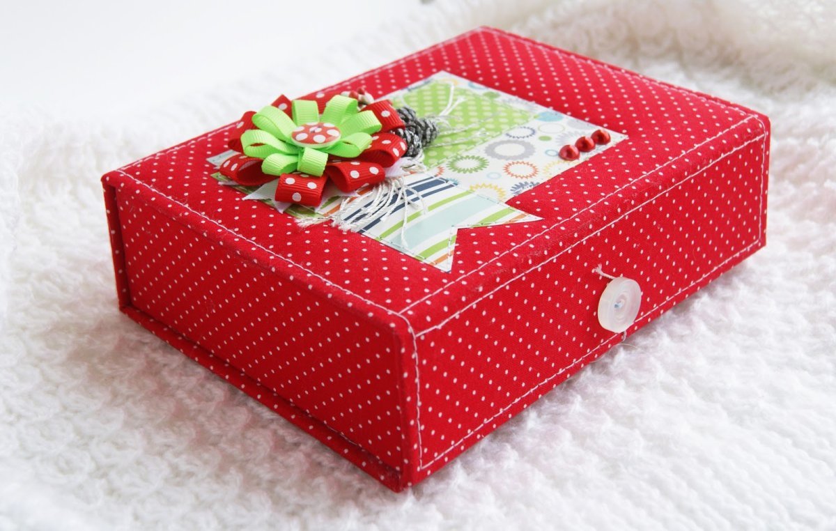 Украсить коробочку своими руками