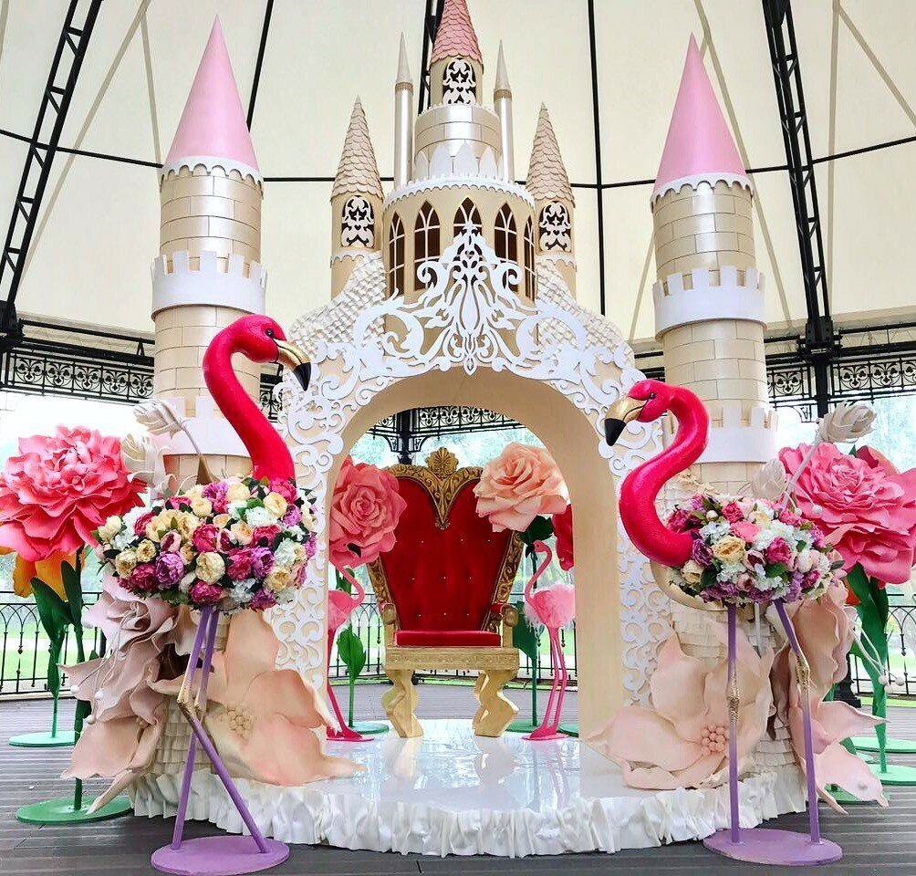 Фотозона замок