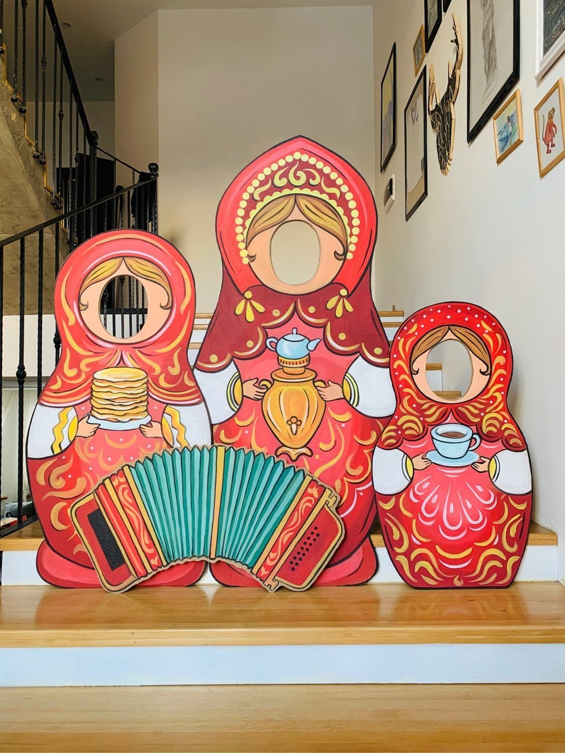 Декорации на Масленицу