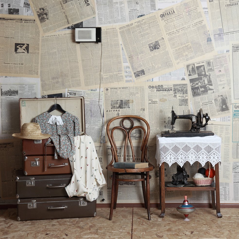 Фотозона в стиле ретро