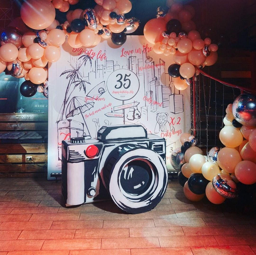 Стильная фотозона