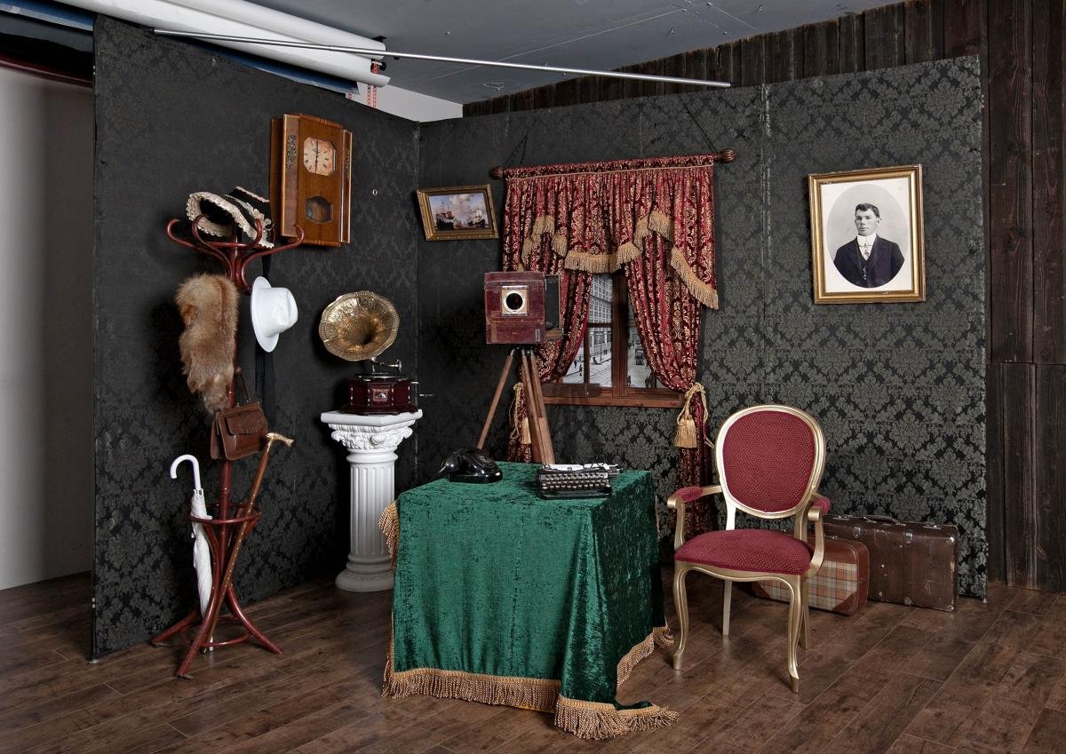 Фотозона в стиле ретро