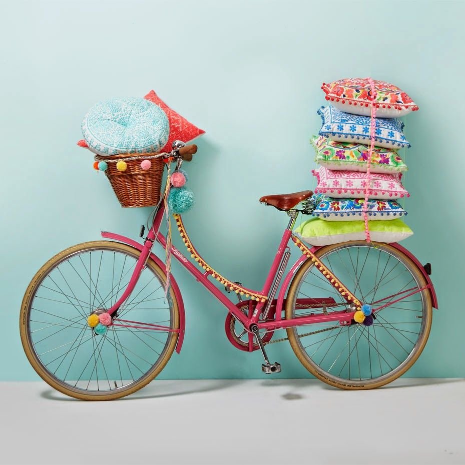 Велосипед в стиле Прованс