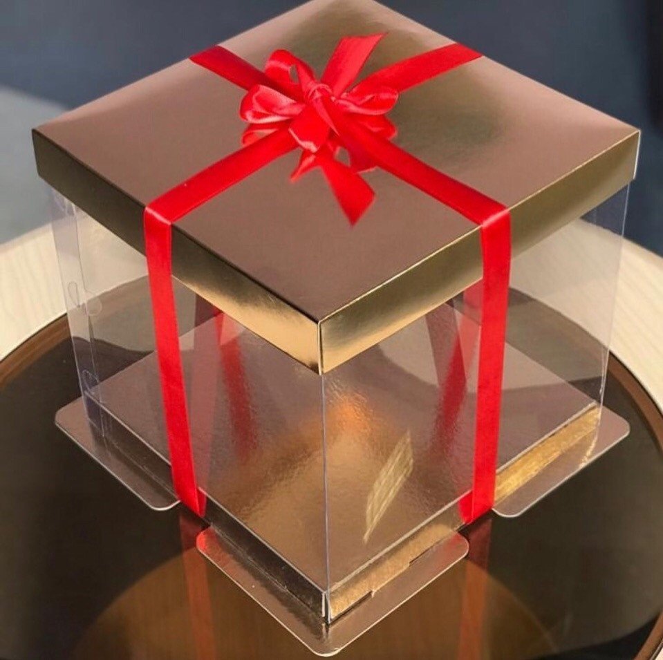 Прозрачная упаковка для подарков
