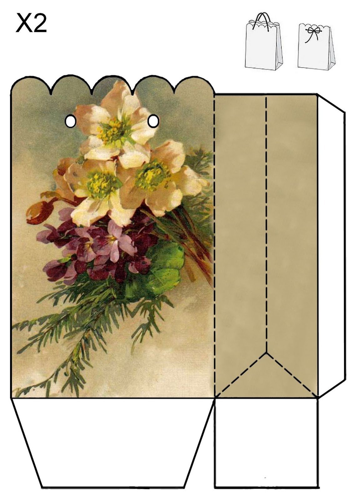 Схема шоколадницы Скрапбукинг