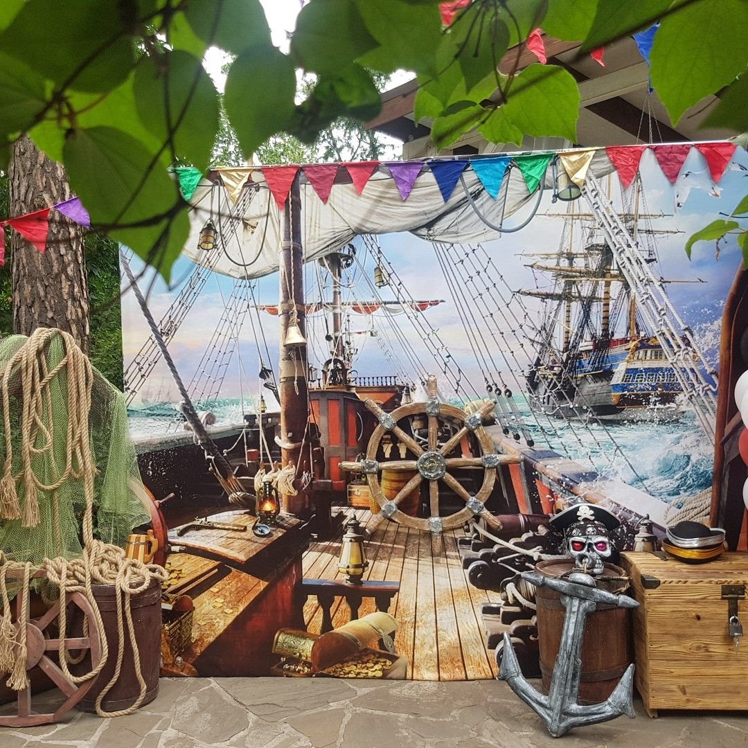 Фотозона Пиратская вечеринка
