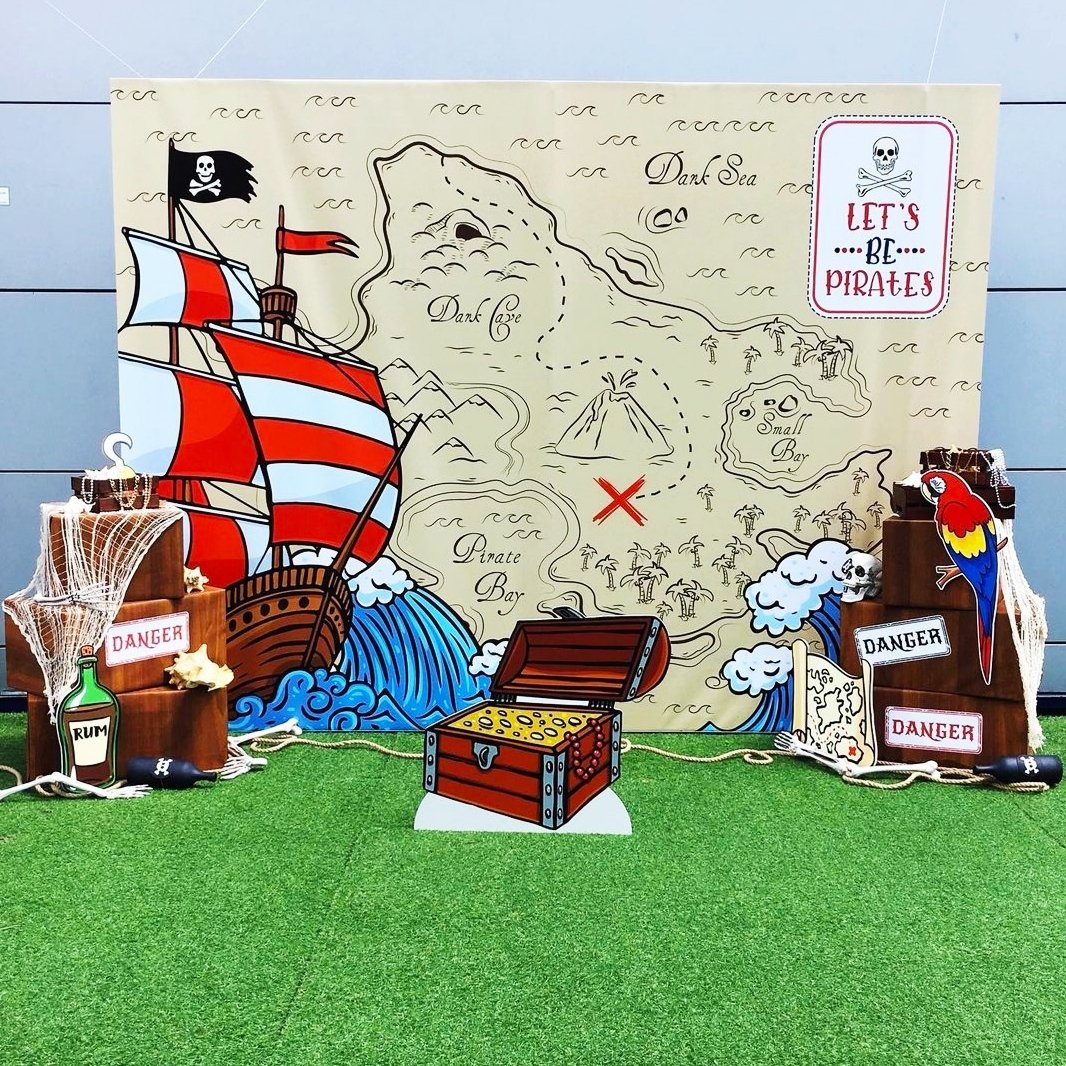 Фотозона Пиратская вечеринка