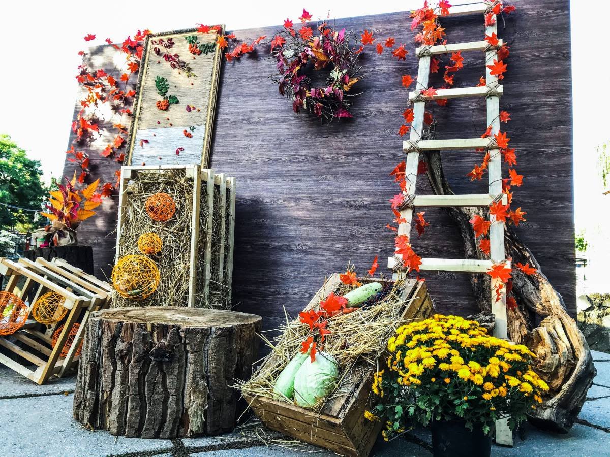 Фотозона осень