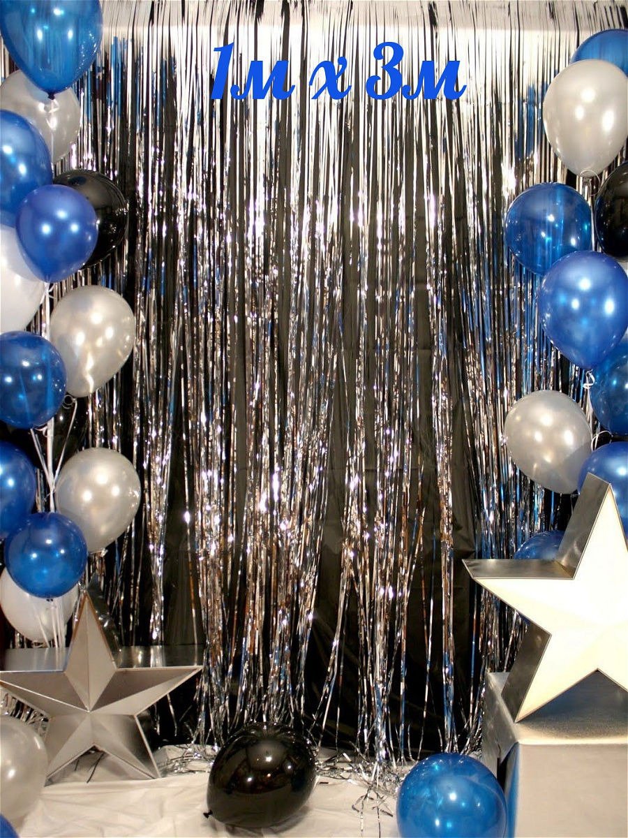 Фотозона из дождика