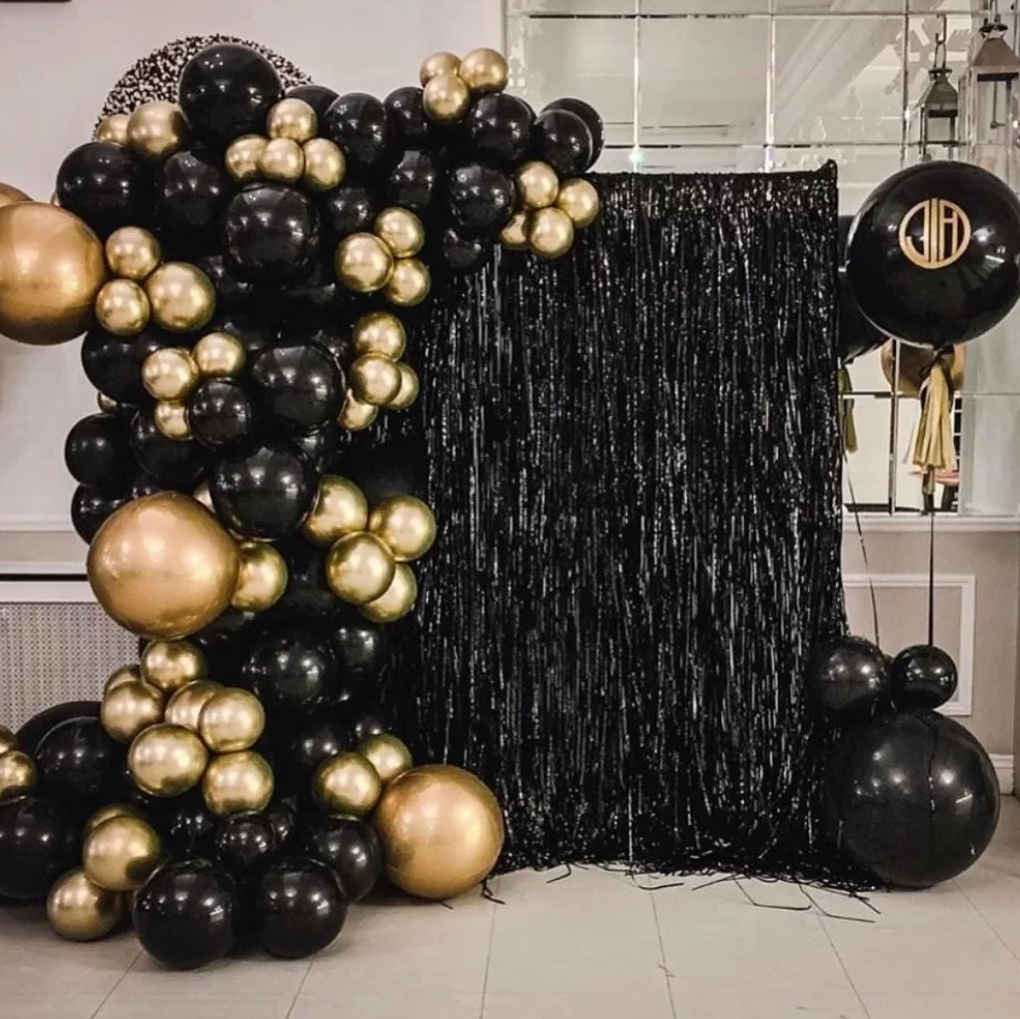 Новогодняя фотозона серебро