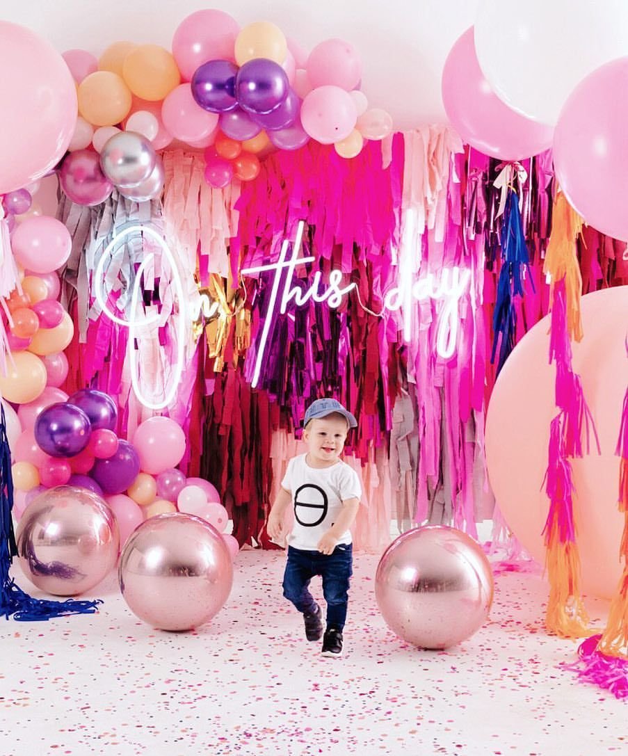 Фотозона из шаров