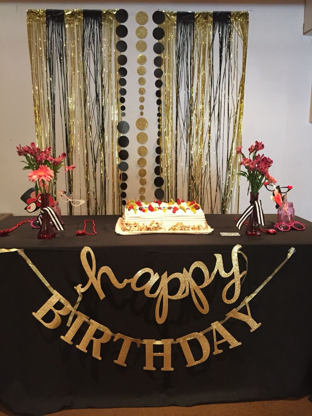 Украшение шариками на 40 летие