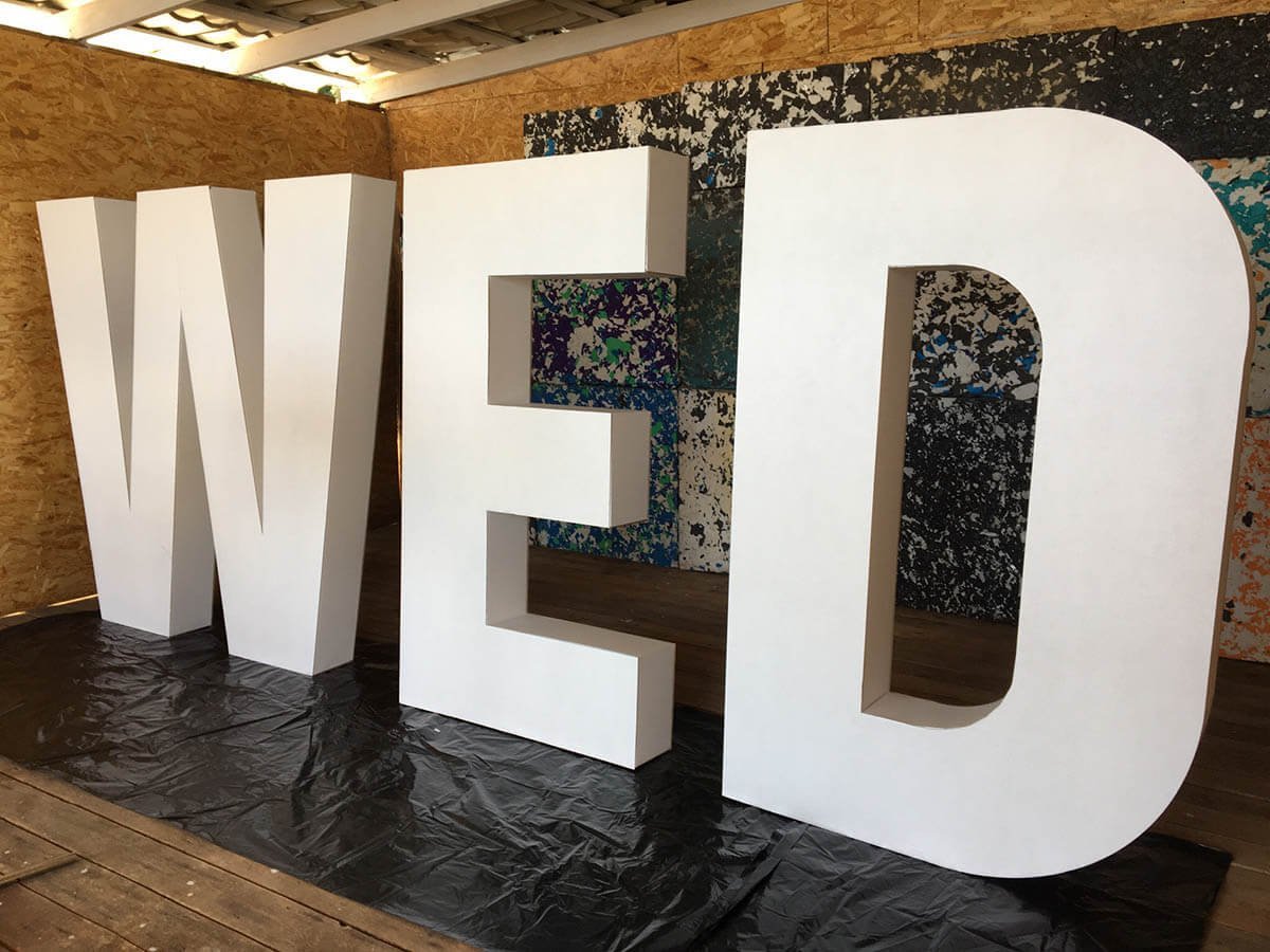 Объемные буквы