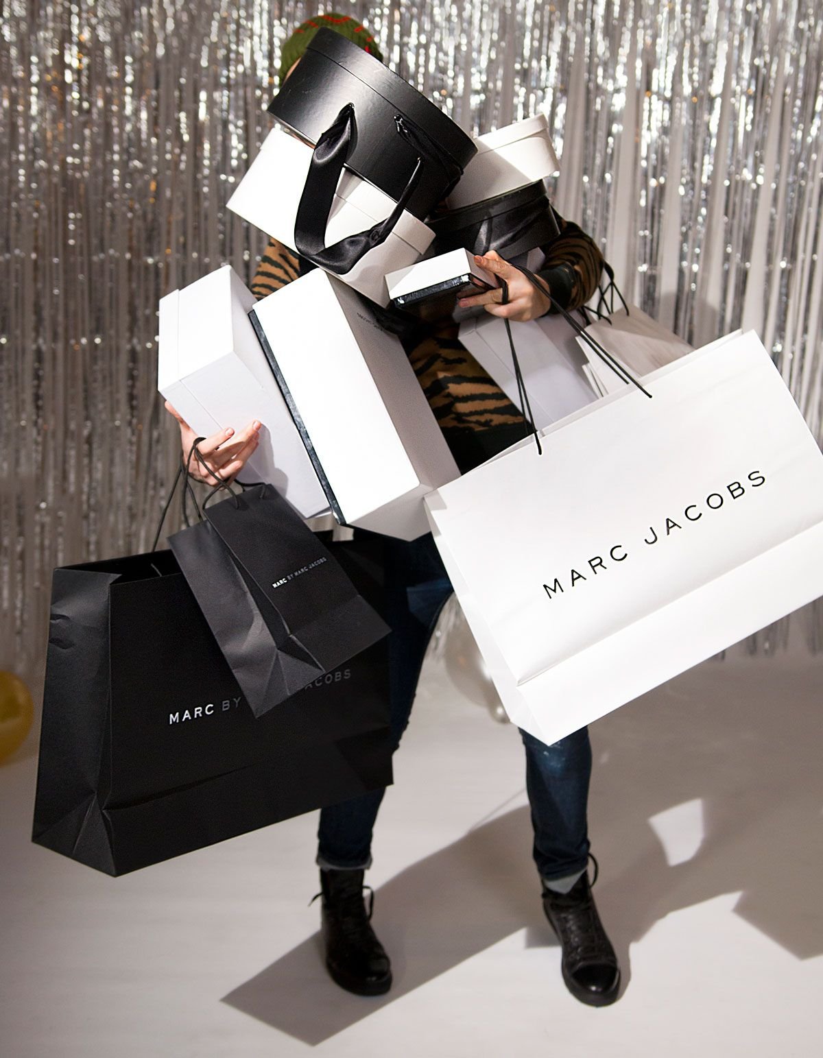 Пакет новогодний сумка