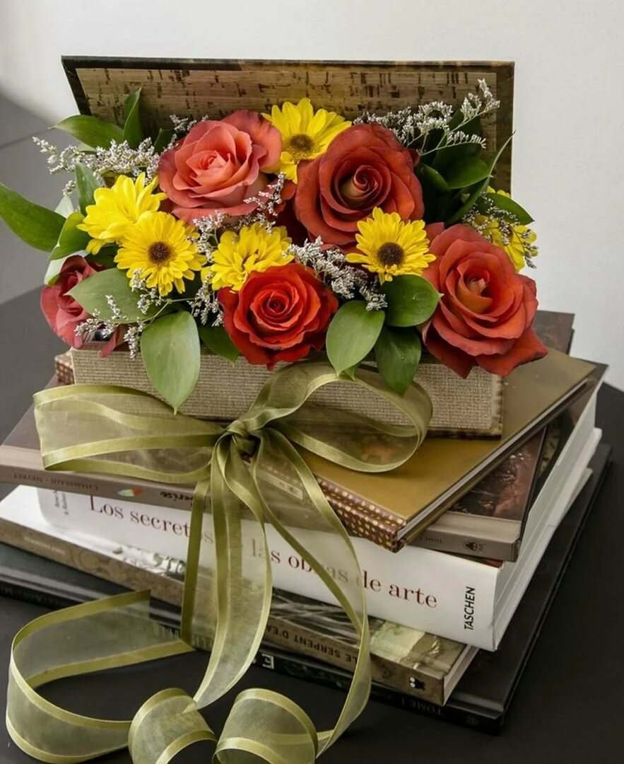 Букет цветов учителю