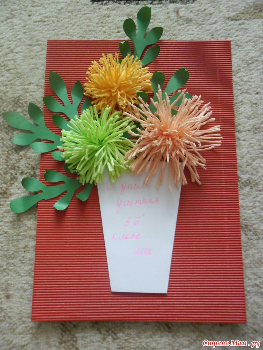 Открытки из квиллинга на день рождения
