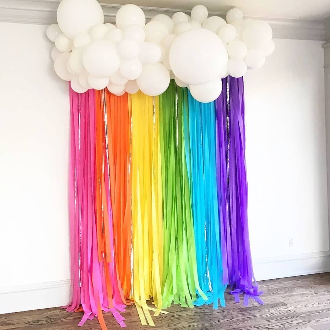 Радуга из шаров
