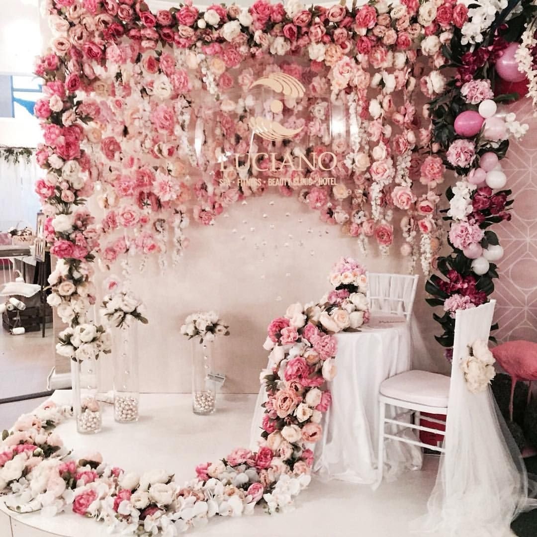 Свадебный декор фотозона