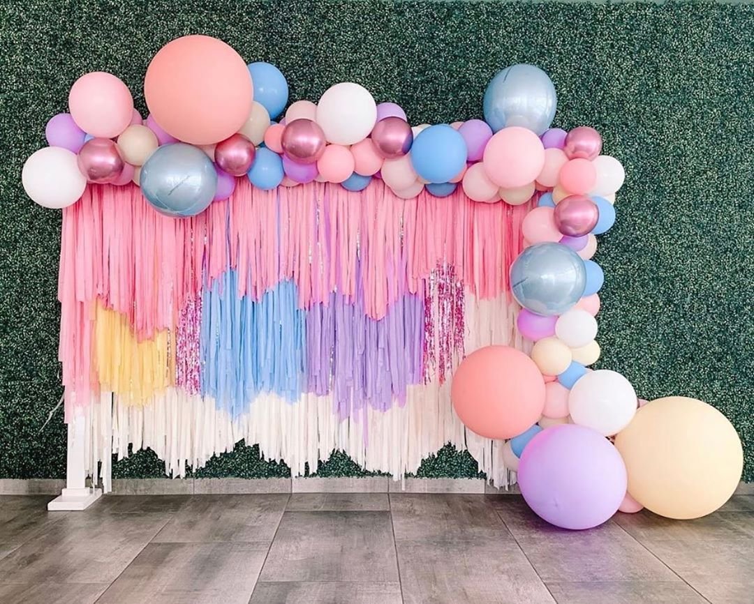 Фотозоны с лентами