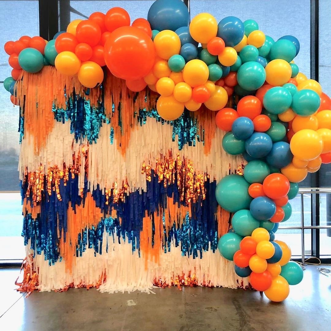 Инсталляции из воздушных шаров