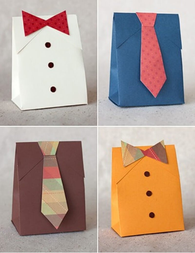 Оригами рубашка