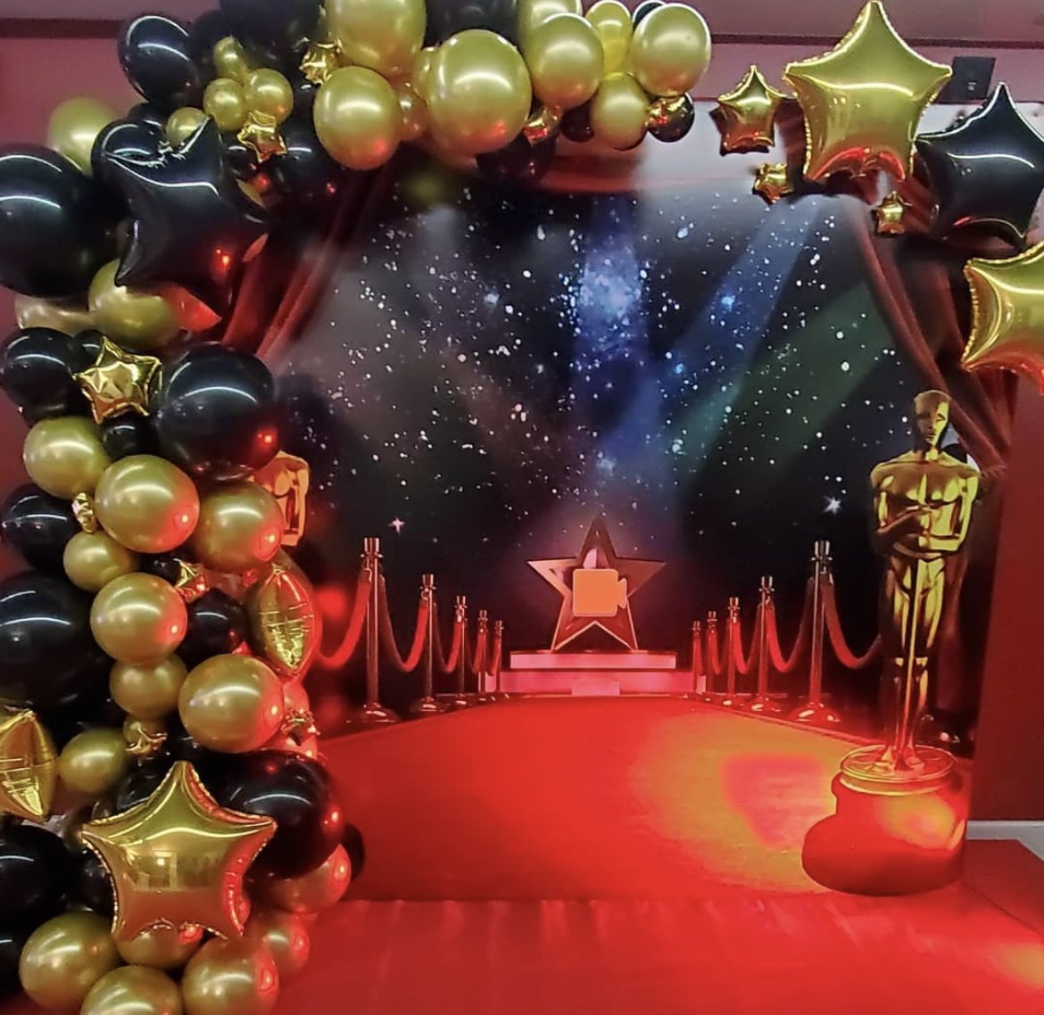 Фон для фотозоны Оскар новый год