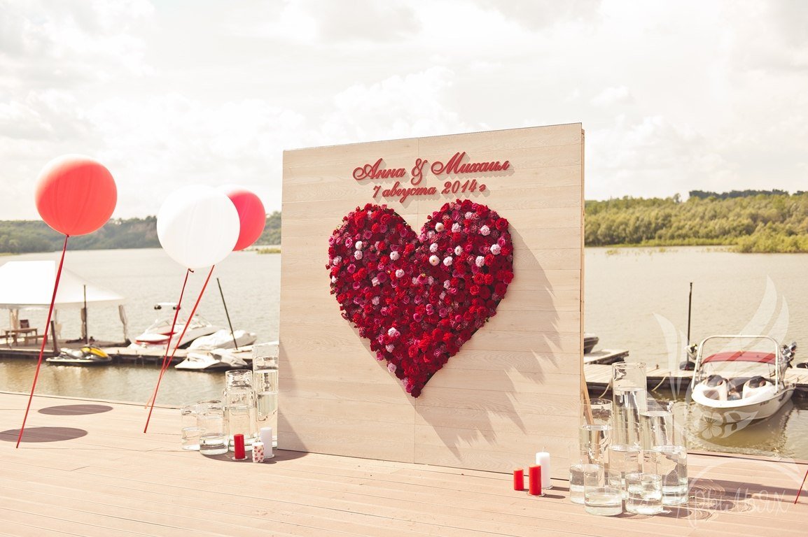 Фотозона для невесты