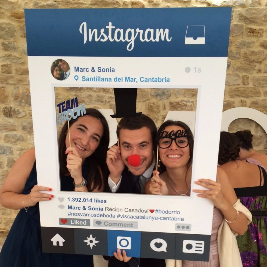 Фотозона на свадьбу