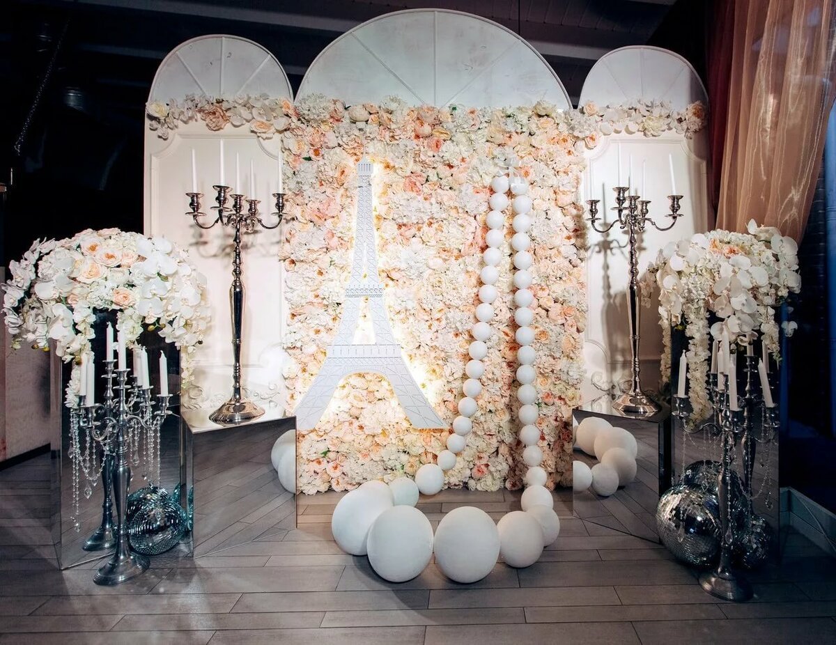 Фотозоны на свадьбу