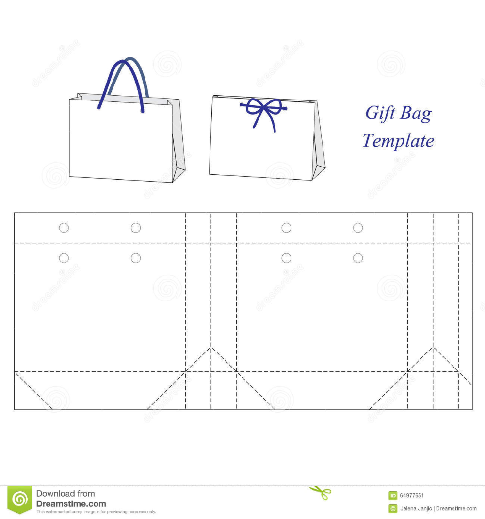 Пакет из крафт бумаги
