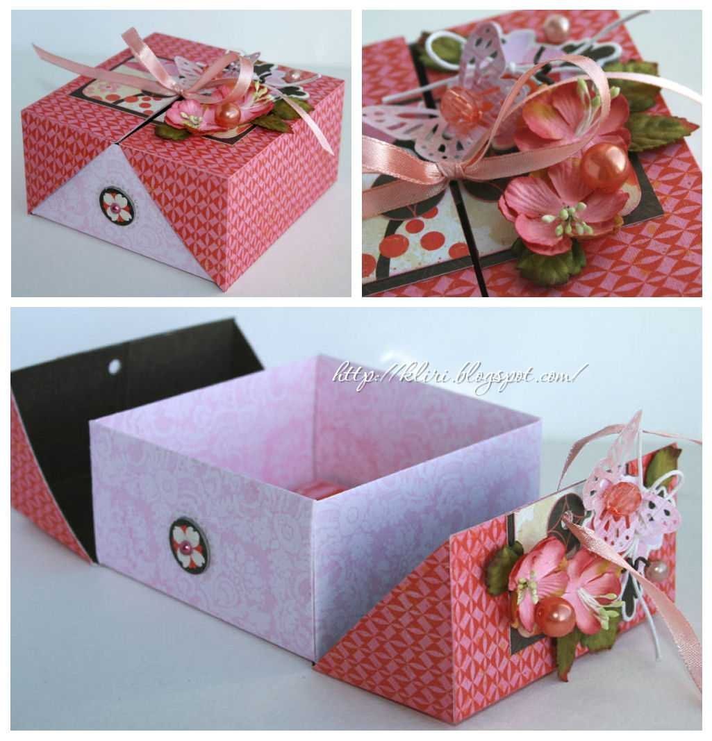 Схема подарочного пакета