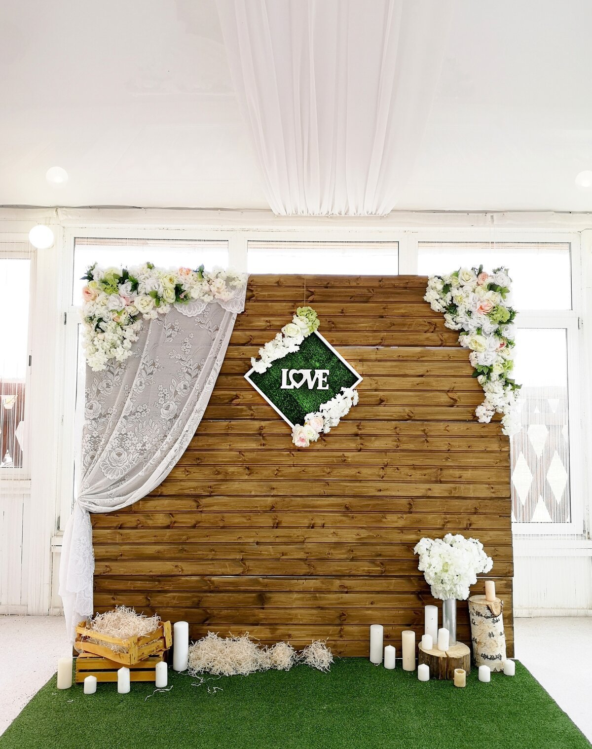 Фотозоны на свадьбу