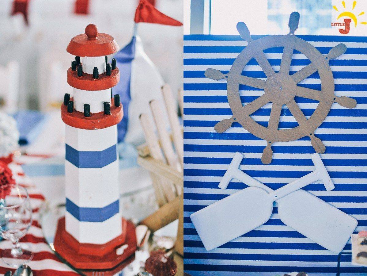 Свадьба в морском стиле