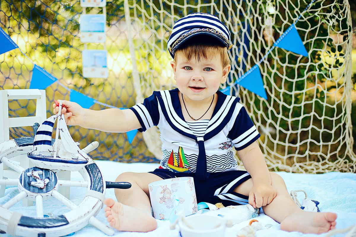 Фотозона в морском стиле