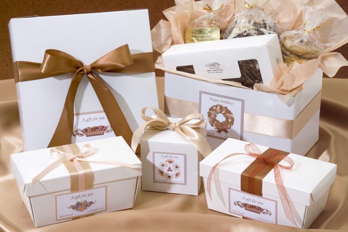 Коробка крафт подарочная самосборная