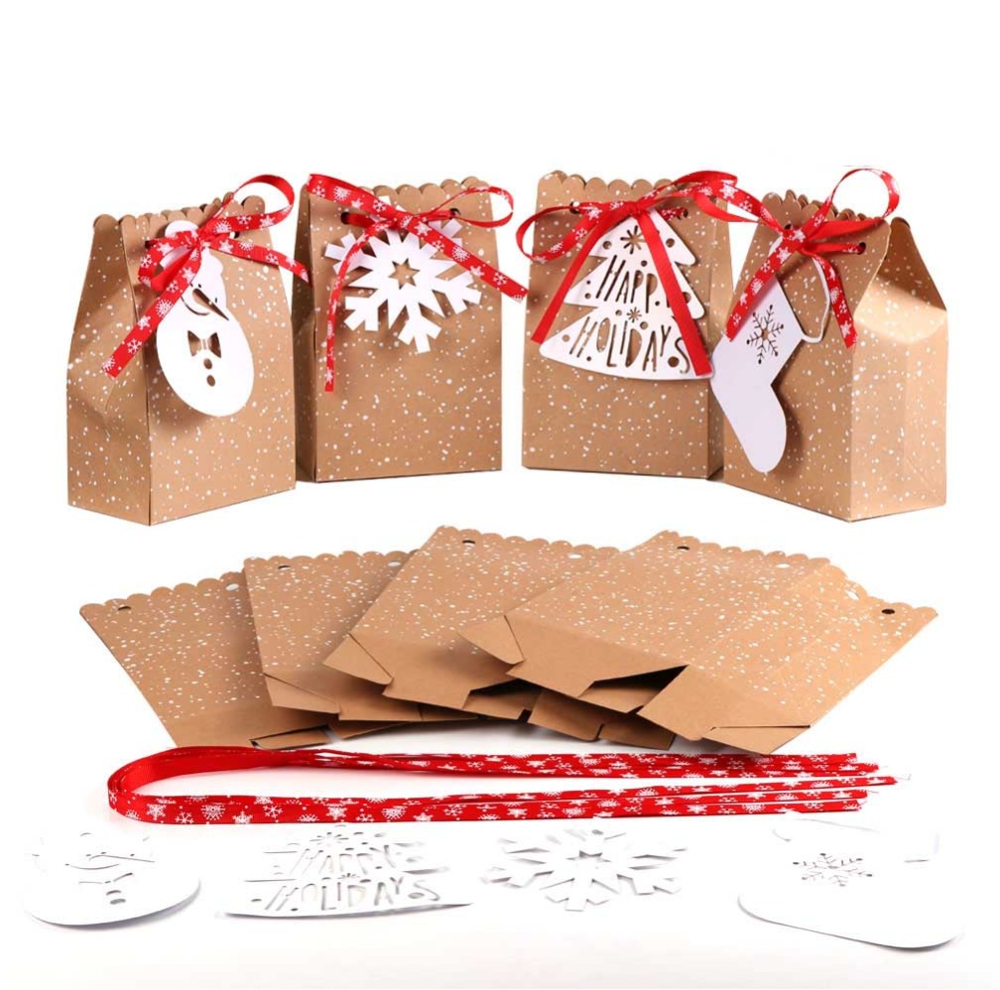 Упаковка крафт бумагой и бечевкой