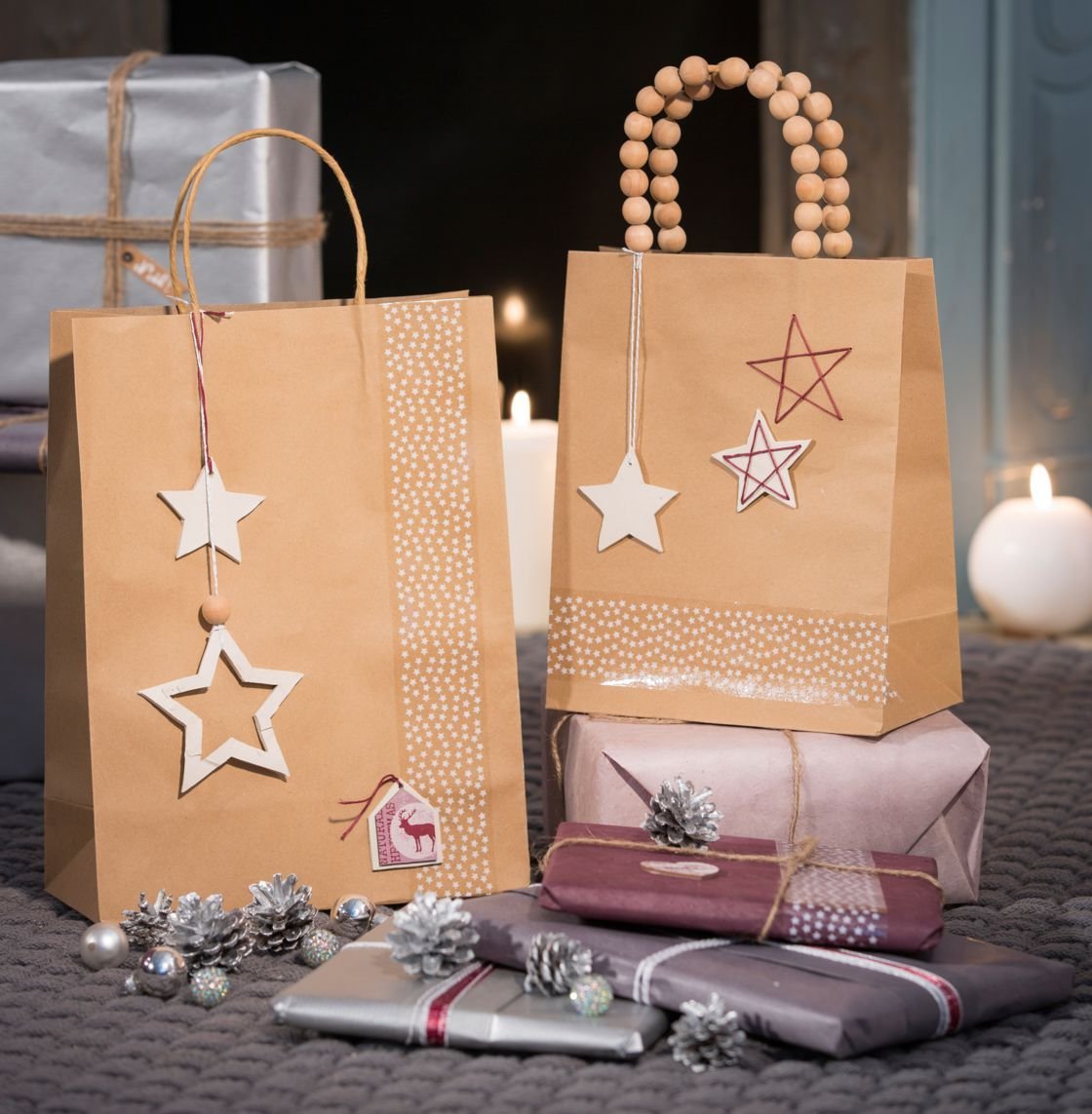 Упаковка из крафтовой бумаги